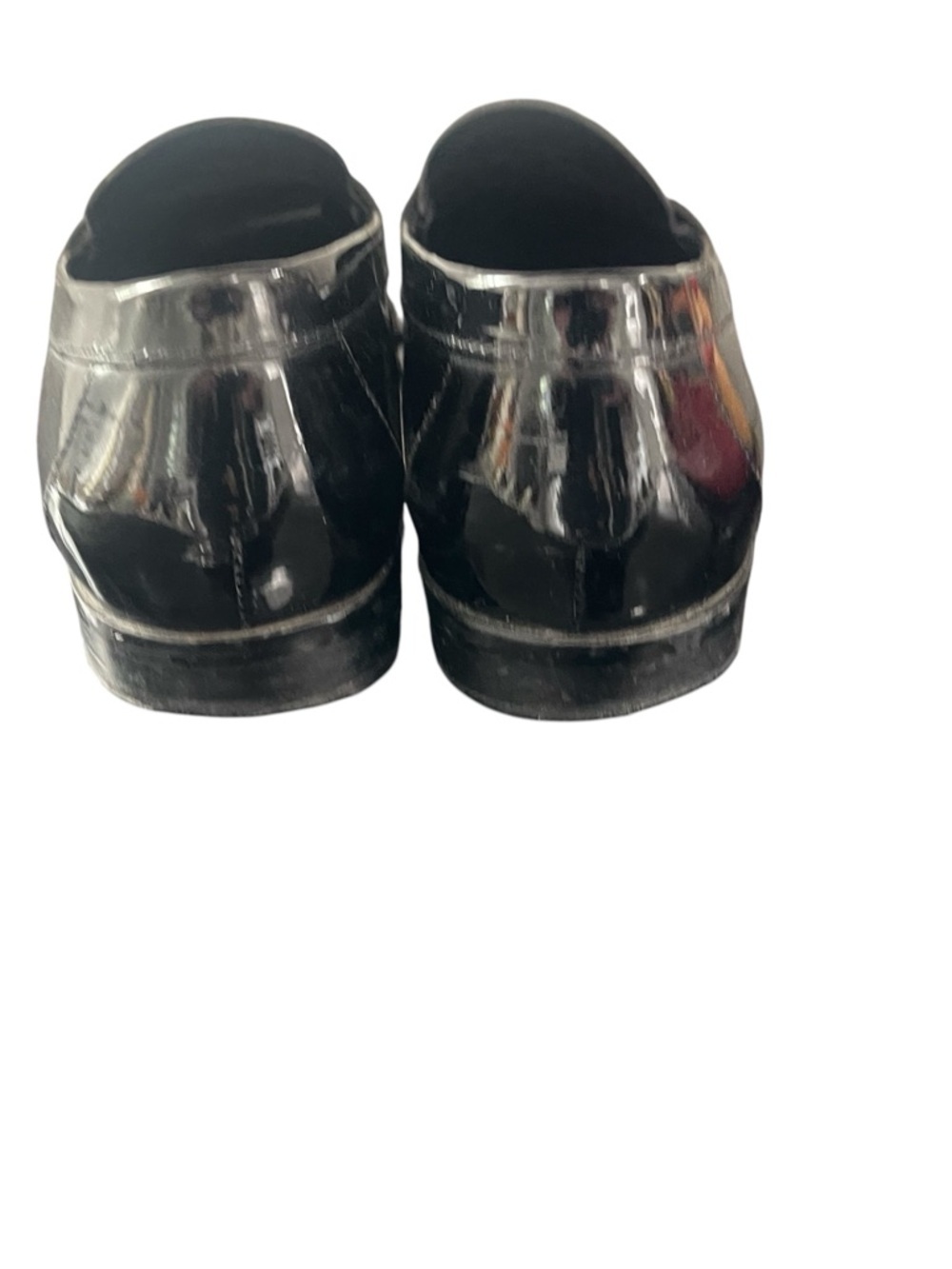 Lauren by Ralph Lauren Black Patent Leather Dalena Penny Loafers, 9 - Picture 4 of 7